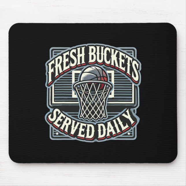 Alfombrilla De Ratón Sketll Player Fresh Buckets Served Daily Bll 2  (Frente)