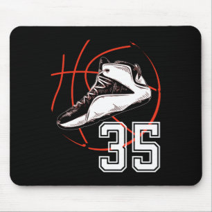 Alfombrilla De Ratón Sketll Shoes 35th Birthday Party Gift 35 Sports Lo
