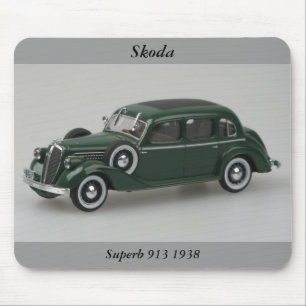 Alfombrilla De Ratón Skoda 913 magníficos 1938 Mousepad