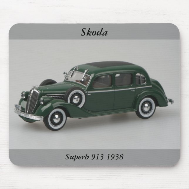 Alfombrilla De Ratón Skoda 913 magníficos 1938 Mousepad (Frente)
