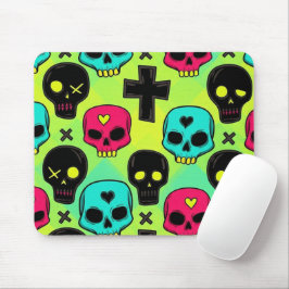 Alfombrilla De Ratón Skull Pattern Mousepad