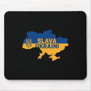 Alfombrilla De Ratón Slava Ukraini Gloria a Ucrania Camiseta Apoyo a Uc