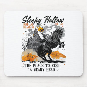 Alfombrilla De Ratón Sleepy Hollow Cabecera de Halloween