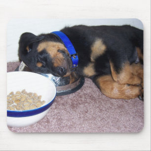 Alfombrilla De Ratón sleepyhead rottweiler.