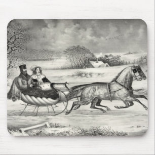 Alfombrilla De Ratón Sleigh Ride mousepad