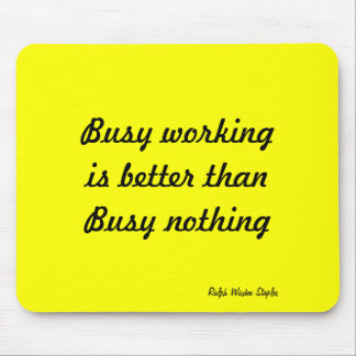 Alfombrilla De Ratón Slogan del trabajo original