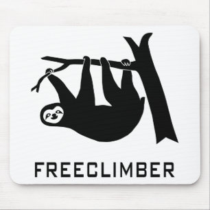 Alfombrilla De Ratón sloth faultier animal pútrido climber freeclimber