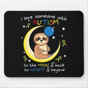 Alfombrilla De Ratón Sloth Love a alguien con el rompecabezas de Guay A