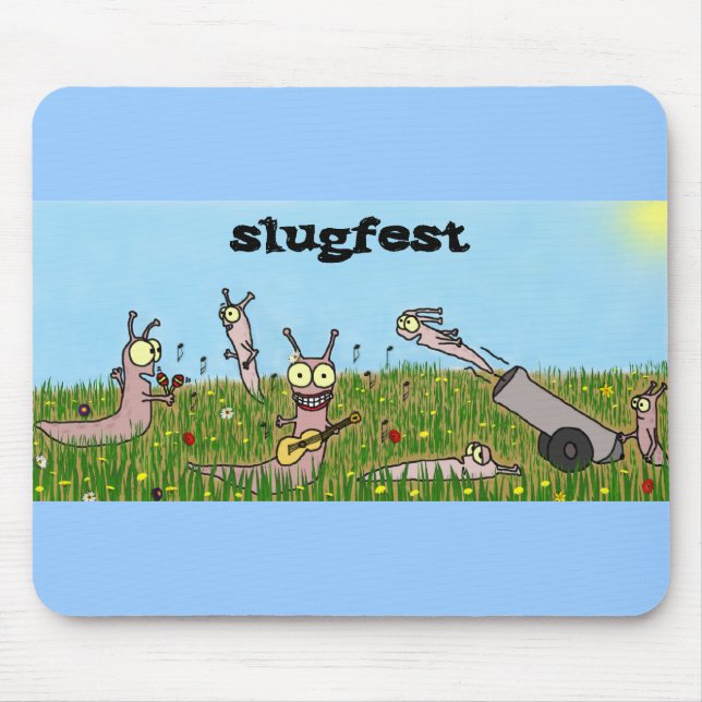 Alfombrilla De Ratón Slugfest Mousepad (Frente)
