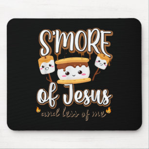 Alfombrilla De Ratón Smore Of Jesus Menos De Yo Camper Cristiano Campin