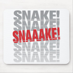 Alfombrilla De Ratón ¡Snaake! Mousepad