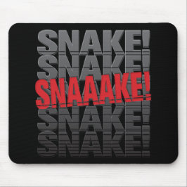 Alfombrilla De Ratón ¡Snaake! Mousepad