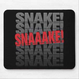 Alfombrilla De Ratón ¡Snaake! Mousepad