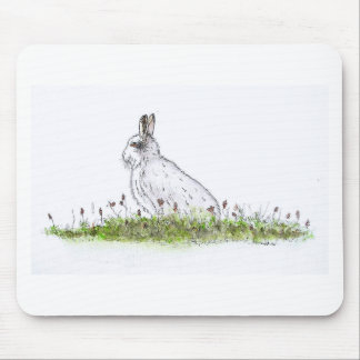 Alfombrilla De Ratón Snow Hare