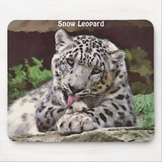 Alfombrilla De Ratón SNOW LEOPARD Mousepad