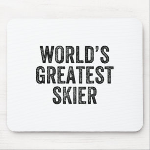 Alfombrilla De Ratón Snowbo, el mejor esquí del mundo