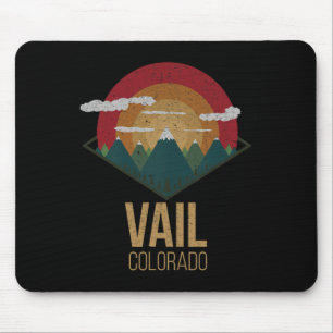 Alfombrilla De Ratón Snowboard Vail Colorado Ski Winter Gift S