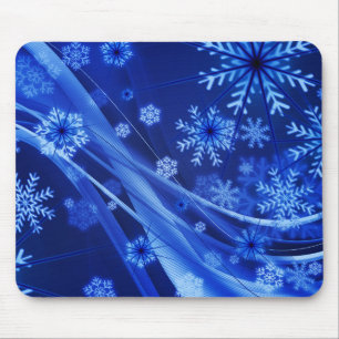 Alfombrilla De Ratón Snowflake Art 11 Mousepad