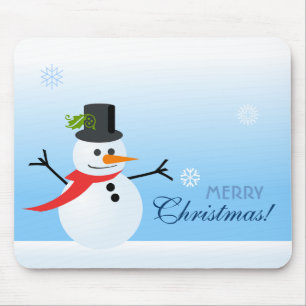 Alfombrilla De Ratón Snowman