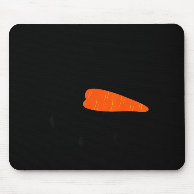 Alfombrilla De Ratón Snowman Face Eyelashes For Women Christmas Winter  (Frente)