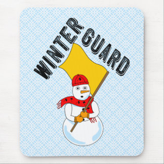 Alfombrilla De Ratón Snowman Winter Guard Mouse Pad