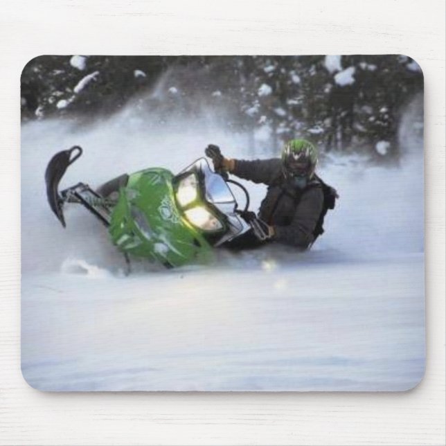 Alfombrilla De Ratón Snowmobiles (Frente)