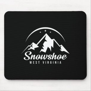 Alfombrilla De Ratón Snowshoe west virginia estación de esquí esquí