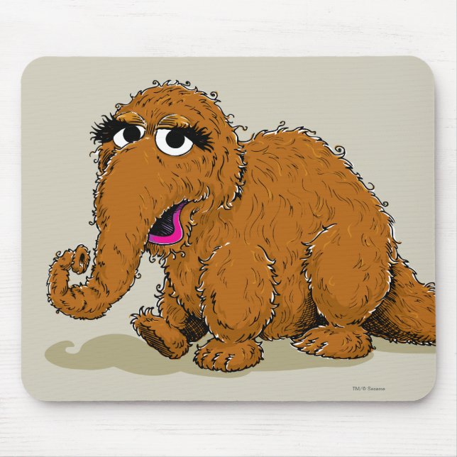 Alfombrilla De Ratón Snuffleupagus Vintage (Frente)