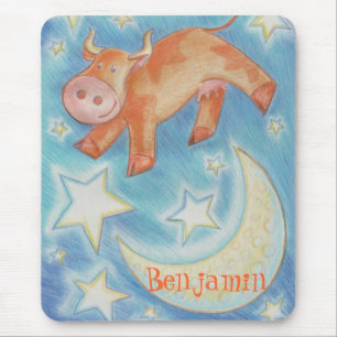 Alfombrilla De Ratón Sobre el portavoz 'Nombre' de la Luna