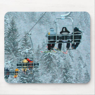 Alfombrilla De Ratón sobre los árboles