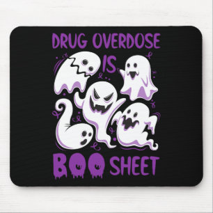 Alfombrilla De Ratón Sobredosis de drogas es Halloween de diversión de 