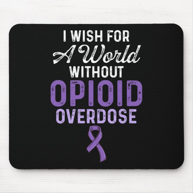 Alfombrilla De Ratón Sobredosis Opioide Sensibilización Sobreviviente G (Frente)