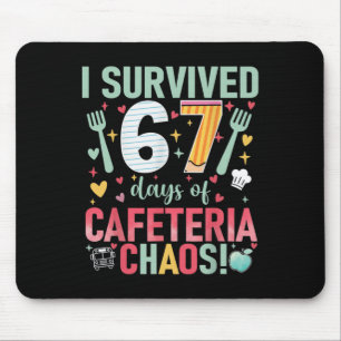 Alfombrilla De Ratón Sobreviví 67 Días De Caos En La Cafetería Señora D