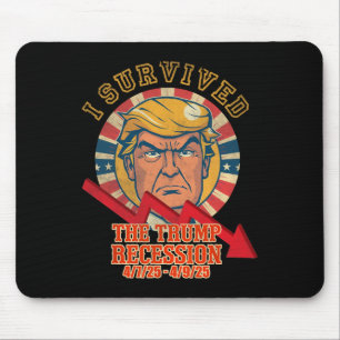 Alfombrilla De Ratón Sobreviví A La Recesión Trump 4 7 25 - 4 9 25 5