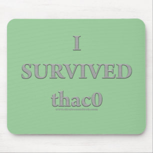 Alfombrilla De Ratón Sobreviví thac0