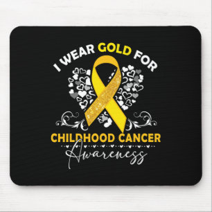 Alfombrilla De Ratón Sobreviviente de cáncer infantil llevo Gi de Conci