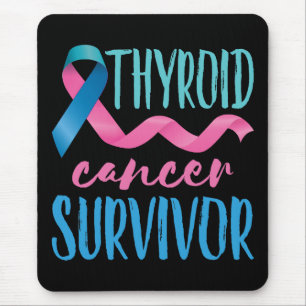 Alfombrilla De Ratón Sobreviviente de cáncer tiroideo