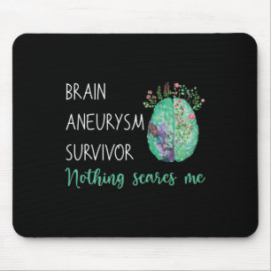 Alfombrilla De Ratón Sobreviviente de neuralismo cerebral nada me asust