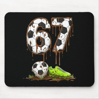 Alfombrilla De Ratón Soccer 67 Six Seven Meme Boys Teens Kids Gen Alpha