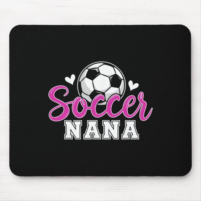 Alfombrilla De Ratón Soccer Nana Grandma Women Mother's Day Nana Soccer (Frente)