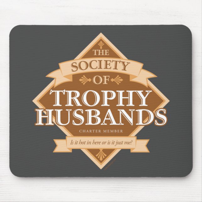 Alfombrilla De Ratón Sociedad de Maridos Trofeo (Frente)