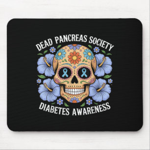 Alfombrilla De Ratón Sociedad de páncreas muerto Azúcar Diabetes Sensib