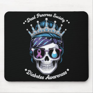 Alfombrilla De Ratón Sociedad de páncreas muerto Shirt Diabetes diverti