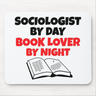 Alfombrilla De Ratón Sociólogo de Lover del Libro
