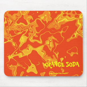 ALFOMBRILLA DE RATÓN SODA ANARANJADA