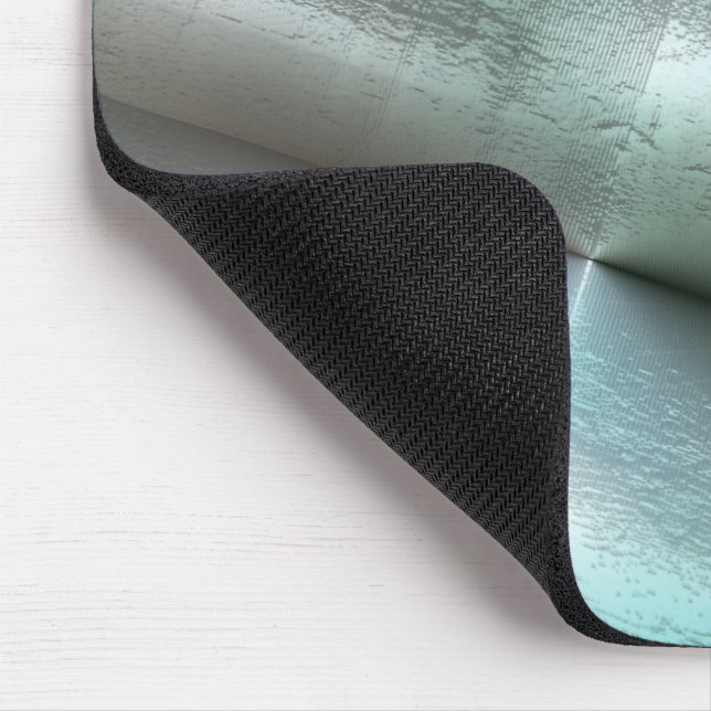 Alfombrilla De Ratón Soft cyan gray rocky texture with digital details  (Esquina)