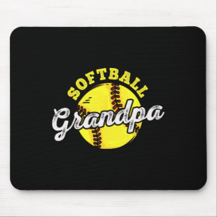 Alfombrilla De Ratón Softball Abuelo Día del Padre 
