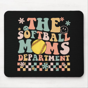 Alfombrilla De Ratón Softball Moms Departamento Diversión Día de la Mad