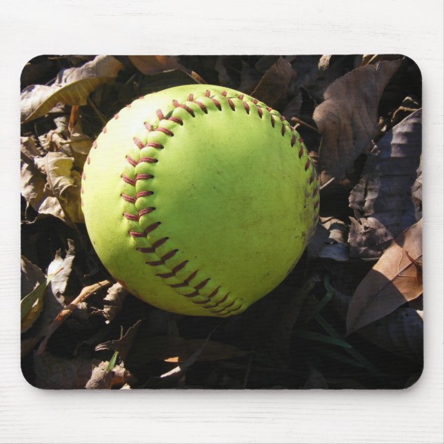 Alfombrilla De Ratón Softball Mousepad de Fastpitch (Frente)
