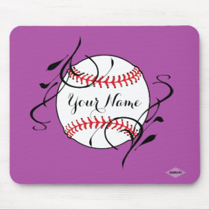 Alfombrilla De Ratón Softball Mousepad - HAMbyWG - Lavender
